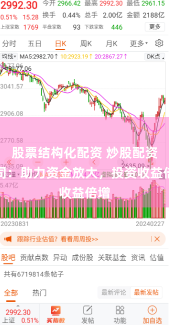 股票结构化配资 炒股配资公司：助力资金放大，投资收益倍增
